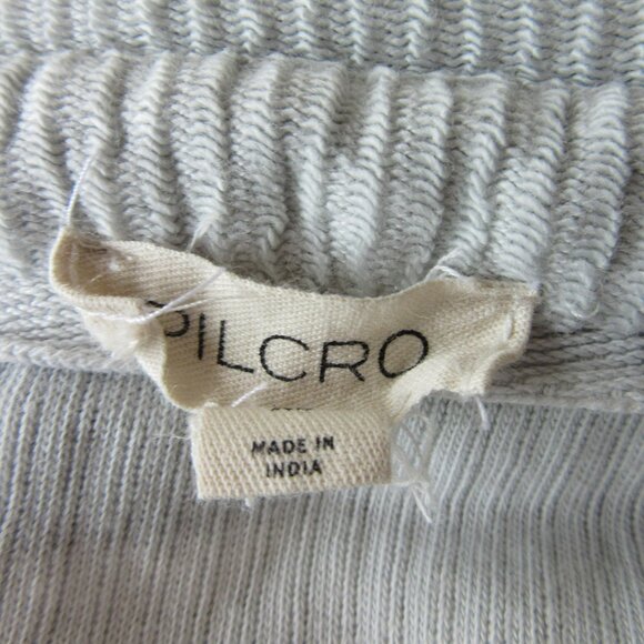 PILCRO Celadon Green Ribbed Collared Button Pockets XS Long Sleeve Shirt Dress - Picture 3 of 4